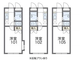 レオパレス飛龍の物件間取画像